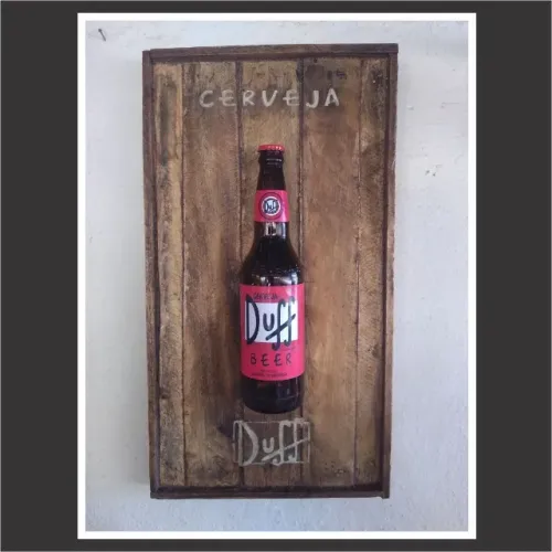 Quadro Decorativo com Garrafa de Cerveja - Estilo e Originalidade para sua Parede