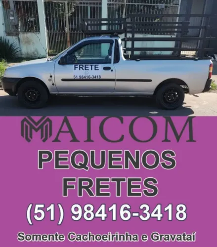 pequenos fretes cachoeirinha e gravatai