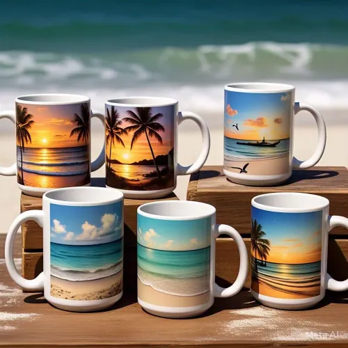 Canecas de Cerâmica com seu Tema ou foto ( sua arte)