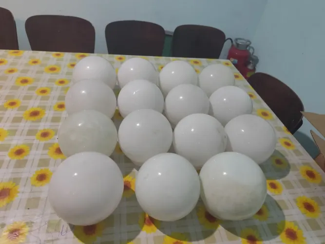 Lustre antigo opalino no estado 30,00 cada