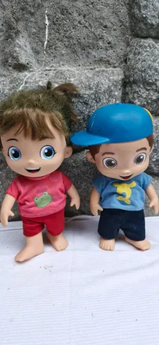 Bonecos da série Luccas Neto e Gi Youtube