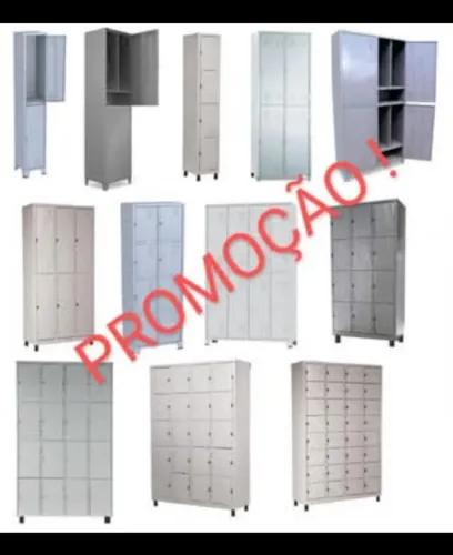 Armários / Roupeiros de Aço para Diversos Fins Loja Física Distribuidor