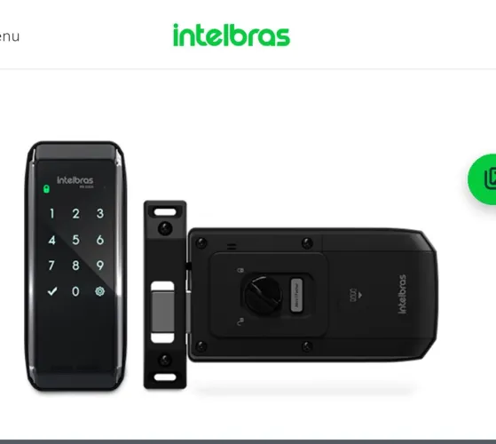 Fechadura eletrônica acionamento por digital