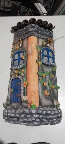 Quadros de telha pintados