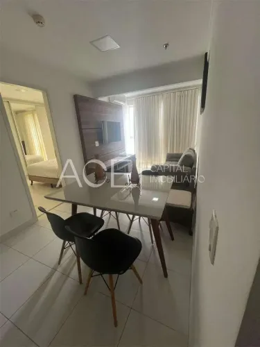 Excelente flat para locação no Metropolitan Barcelona no Jardim Goiás