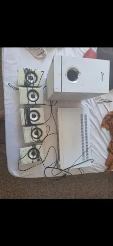 home theater , DVD player toca karaoke