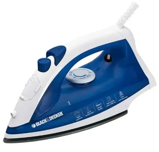 FERRO DE PASSAR A VAPOR BLACK & DECKER ORIGINAL  AJ2000AZ 1100W