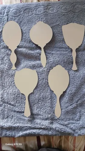 Kit 5 espelhos Tok&Stok (Estilo Vintage/Provençal)