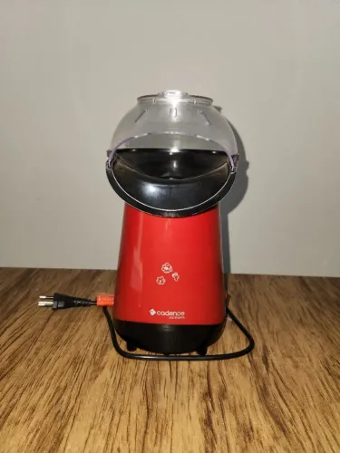 Pipoqueira Elétrica Cadence Pop Movie Vermelha 127V