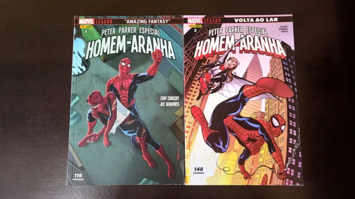 Homem-Aranha - Peter Parker Especial Vol. 1 e 2 (Completo) - Marvel - HQ Panini