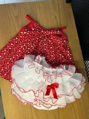 Conjunto bebês calcinha bunda rica e blusinha kit 