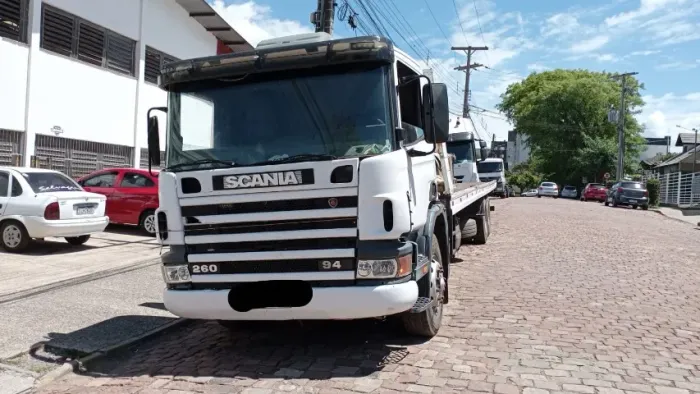 SCANIA P94 260 , PRANCHA MÓVEL , 6x2 , ANO 2000
