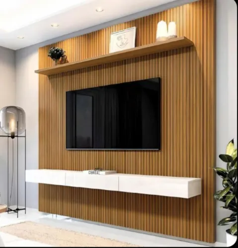 Painel grande ripado strela 