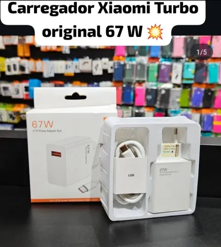 Carregador Xiaomi Turbo 67W Original
