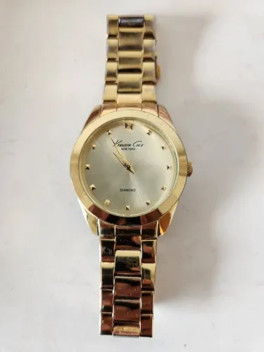 Relógio Feminino Kenneth Cole New York Dourado