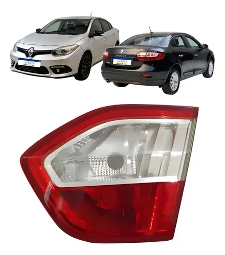Lanterna Direita Tampa Renault Fluence 2011 A 2016 Sem Led Direito/passageiro Direito
