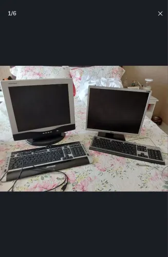 Dois Monitores LCD - Ótimo estado!