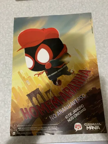 PÔSTER HOMEM ARANHA NO ARANHAVERSO - CINEMARK MANIA