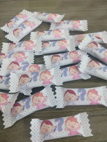 Balinhas personalizadas 100 unidades