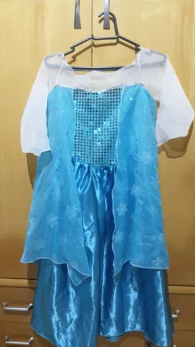 Fantasia Elsa Infantil - Frozen