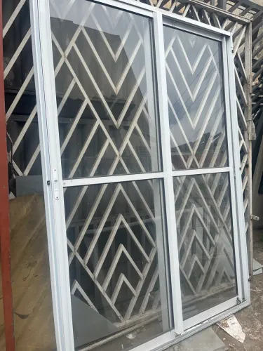 Porta balcão alumínio branco