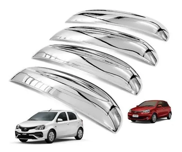 Capa Cromada Maçaneta Etios 2012 a 2018