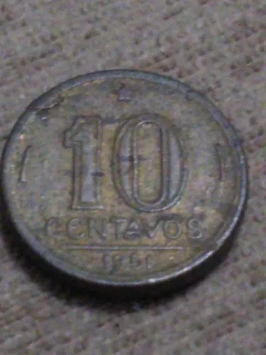 Moeda 10 Centavos 1951