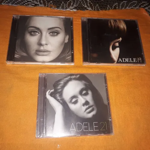 Coleção CDs Adele - 19, 21 e 25