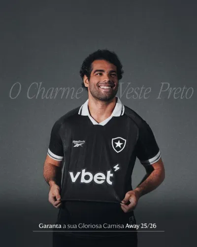 Camisa Botafogo Masculina 25/26