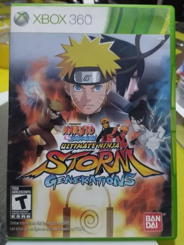 Naruto generations Xbox 360 mídia física original