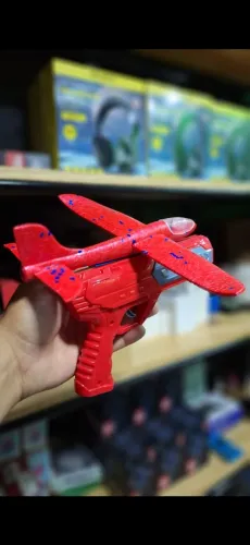 Avião de Brinquedo Lançador