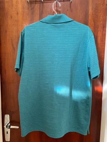 Camisa Polo Verde Masculina Elegante