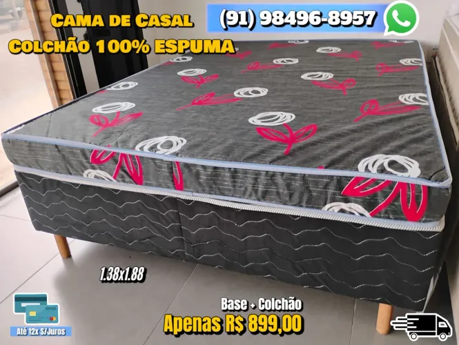 CAMA DE CASAL OFERTA 899$