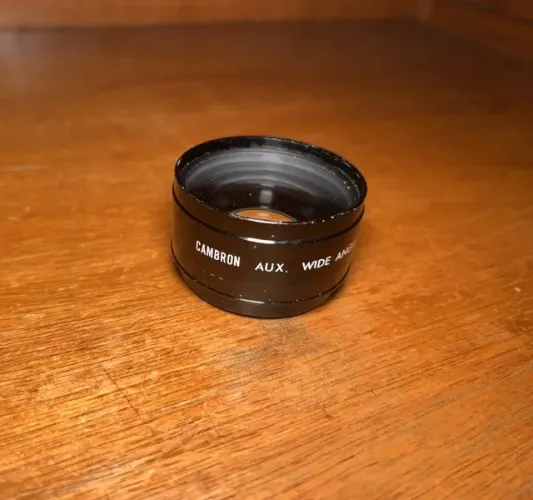 Cambron AUX.Wide Angle Lens (Telephoto/Telefoto) - EM ÓTIMO ESTADO