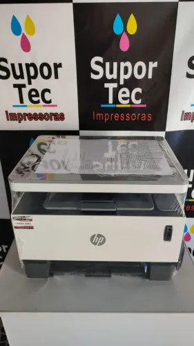 ? Impressora HP Neverstop Laser MFP 1200w - Imprime, Copia e Digitaliza