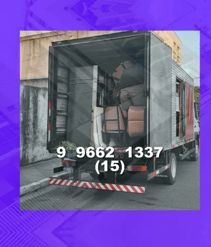 mudança facil e rápida para o que precisar, entre em contato! 15?9?99662?1337