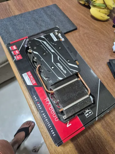 Placa de video rx6600 asrock 8gb