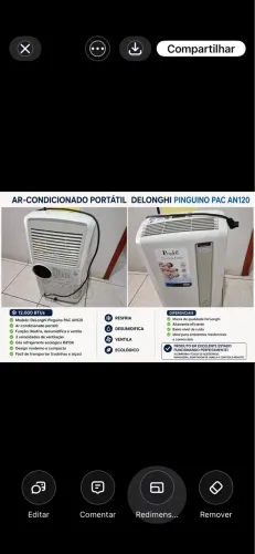 Vende-se ar condicionado portátil