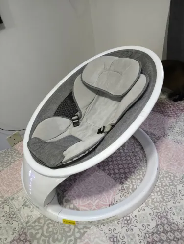 Cadeira de balanço para bebê elétrica com música