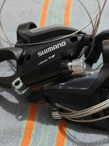 Par de trocador shimano 7v novos