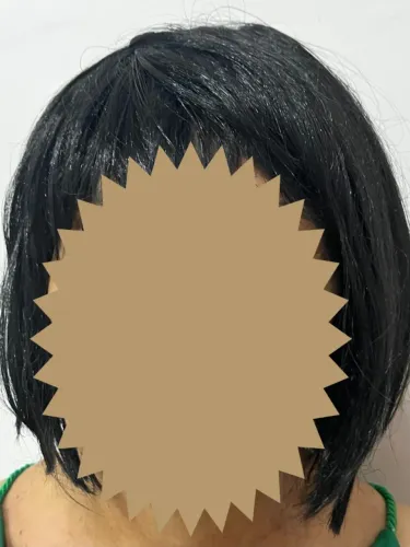 Peruca Curta Festa Colorida Carnaval