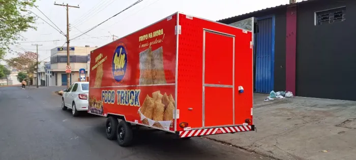 Trailer pastelaria food