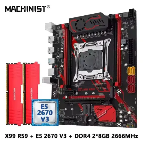 Kit Xeon X99 + 32GB RAM DDR4
