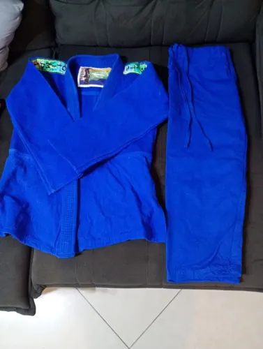 Kimono trançado profissional novo judô
