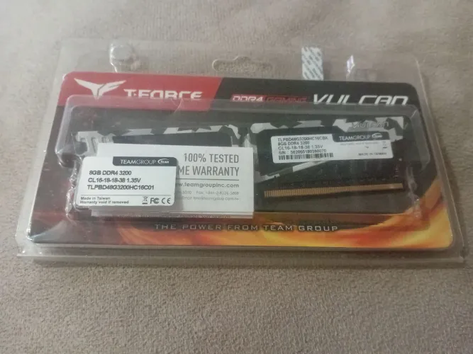 Memória ram ddr4 8Gb 3200mhz