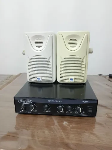 Kit Som Ambiente 2 caixa + amplificador Hayonik