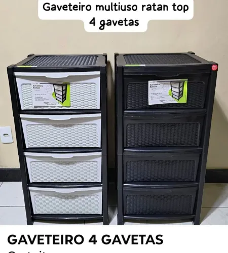 Gaveteiro ratam 04 gavetas