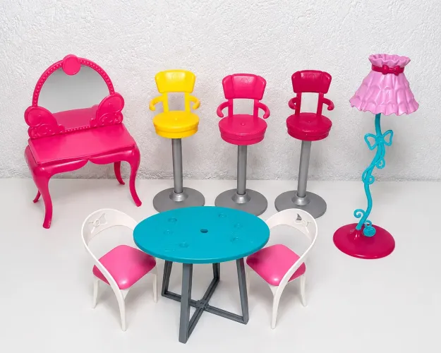 Móveis da Barbie