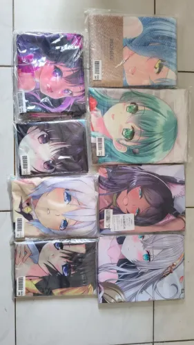 Lote Dakimakura Anime Diversos Fate Kancolle Little Busters Oshi no Ko LEIA