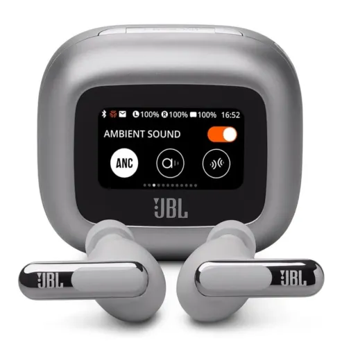 JBL Live Beam 3 - Prata - Fones de ouvido intra-auriculares